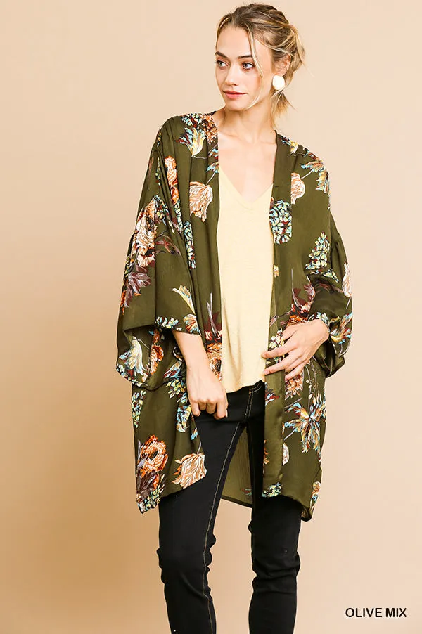 Umgee Floral Kimono