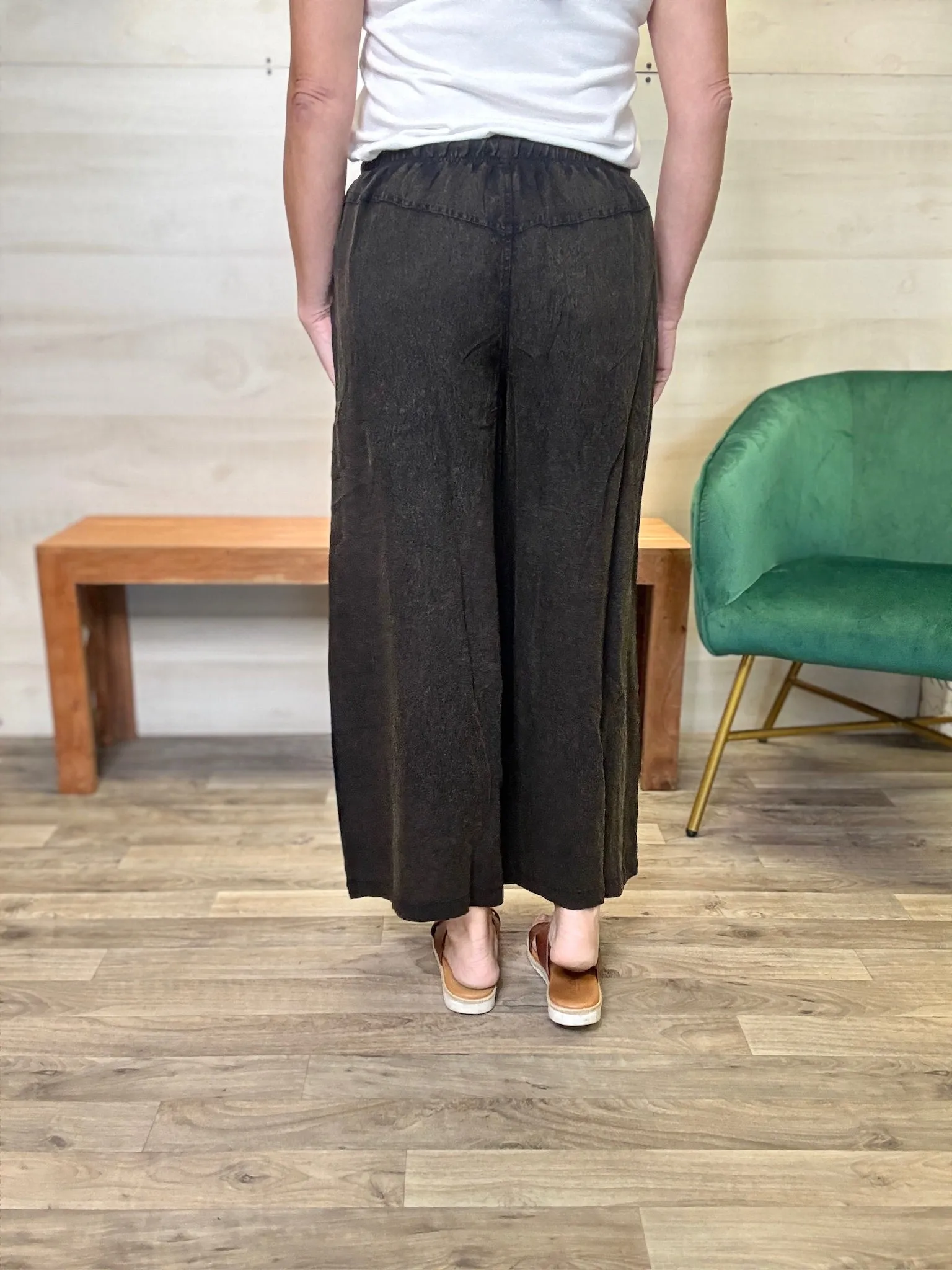 Umgee Wide Leg Pants