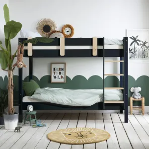 Una Bunk Bed Contemporary in Anthracite