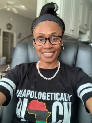 Unapologetically Black Pan African RBG Vintage Sport Unisex T-Shirt