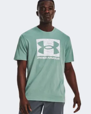 Under Armour Abc Camo Boxed Logo Men Training T-Shirt Green 1361673-177