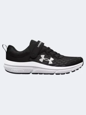 Under Armour Assert 10 Ac Ps-Boys Running Shoes Black/White