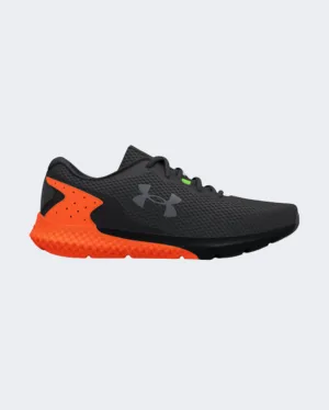 Under Armour Charged Rogue 3 Men Running Shoes Black/Orange