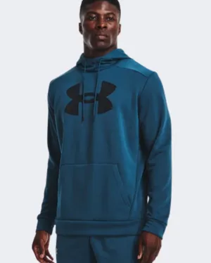 Under Armour Fleece&#174; Big Logo Men Lifestyle Hoody Petrol Blue 1373352-437