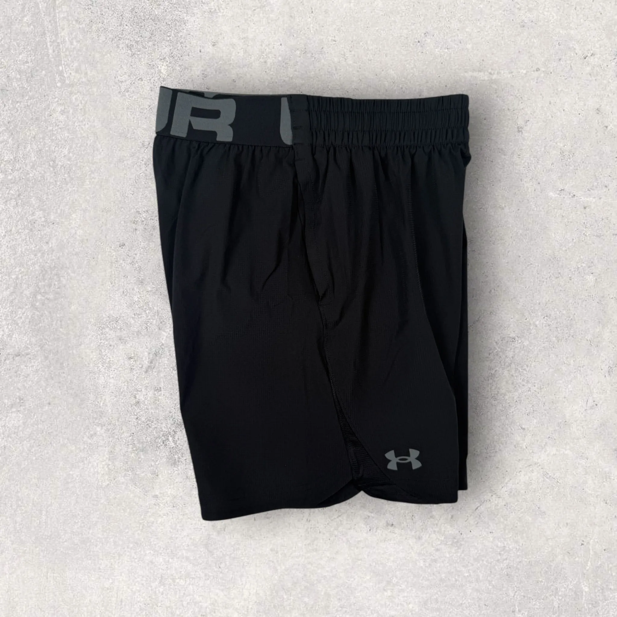 UNDER ARMOUR JACQUARD T-SHIRT/SHORT SET - NAVY/BLACK