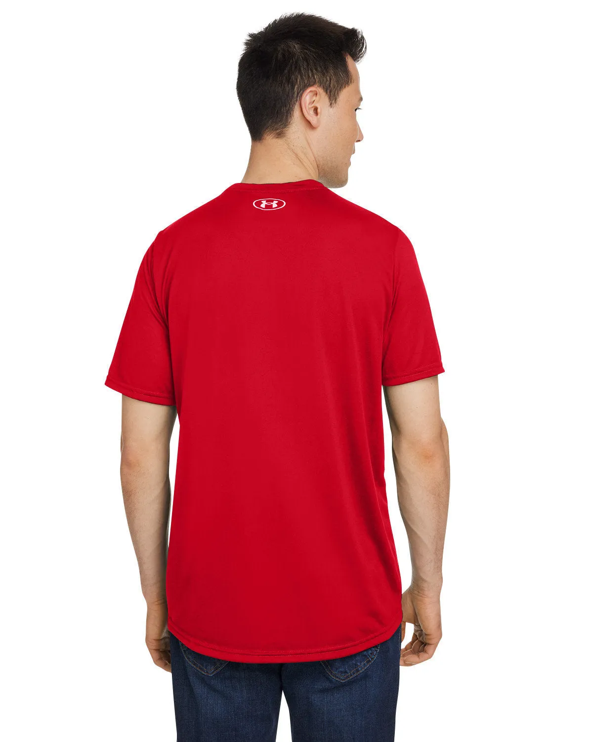 Under Armour Men's Tech Customized T-Shirts, Red