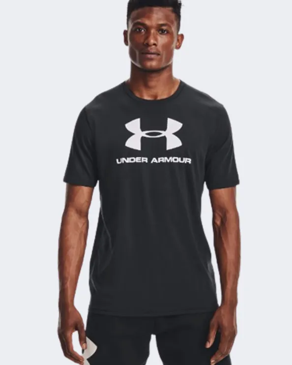 Under Armour Sportstyle Logo Men Training T-Shirt Black 1329590-001