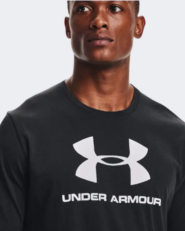 Under Armour Sportstyle Logo Men Training T-Shirt Black 1329590-001