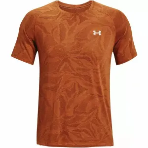 Under Armour Streaker Jacquard Running Tshirt - Orange