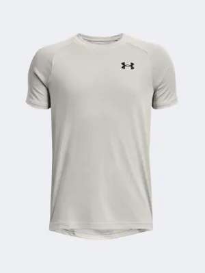 Under Armour Tech™ 2.0 Boys Training T-Shirt Grey Mist