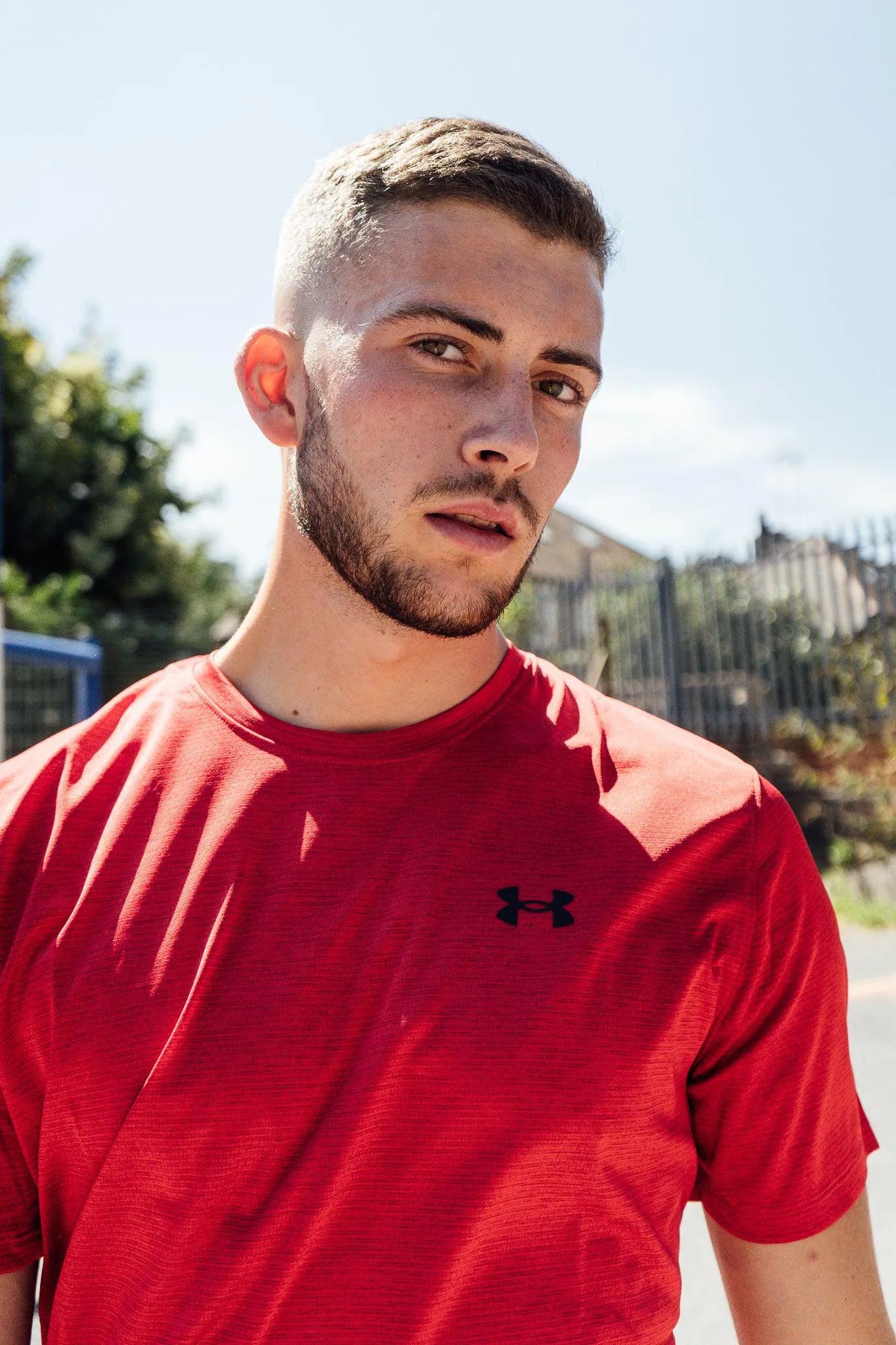 Under Armour Training Vent 2.0 Short Sleeve Red