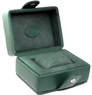 UNDERWOOD (LONDON) - Single Leather Watch Box | UN214/GRN