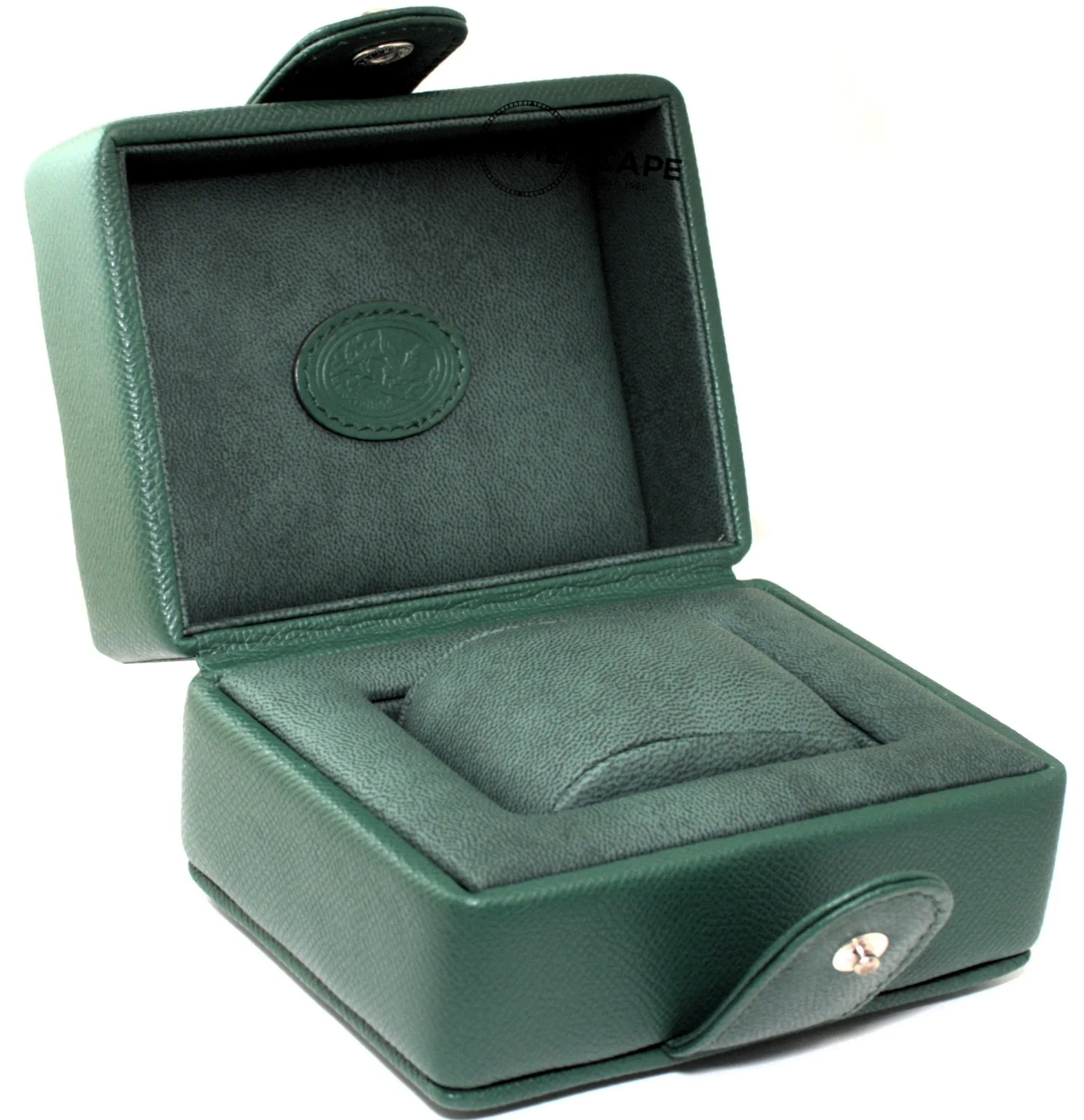 UNDERWOOD (LONDON) - Single Leather Watch Box | UN214/GRN