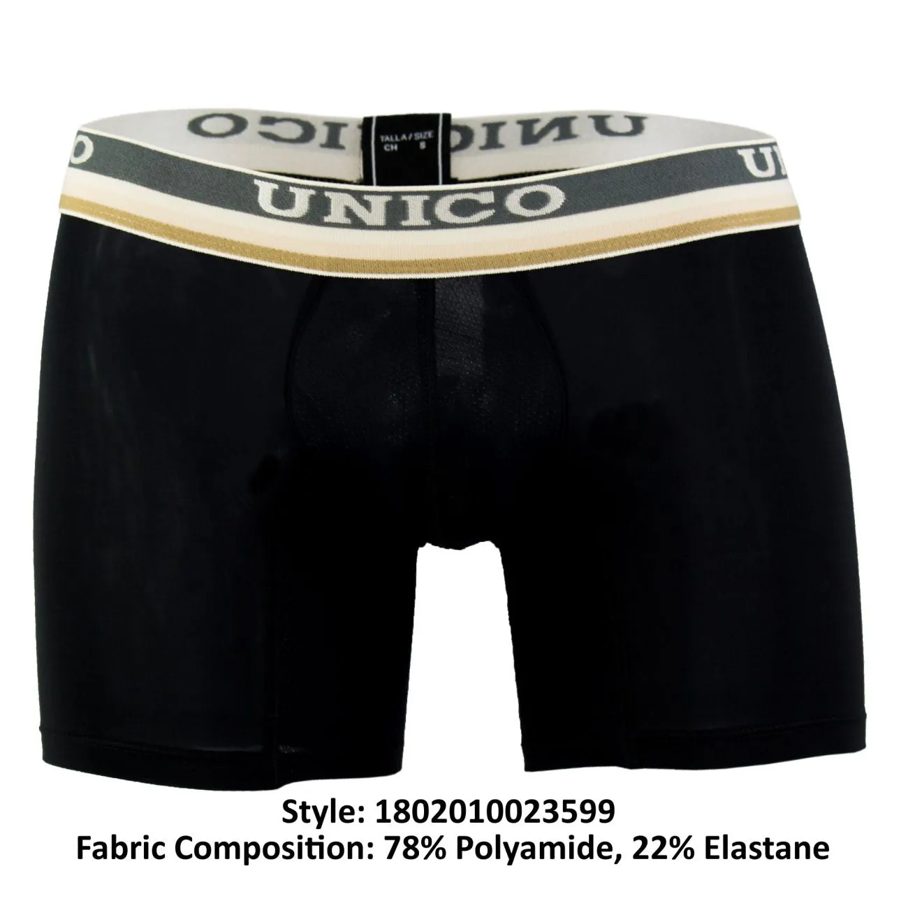 Unico 1802010023599 Boxer Briefs Visionario Color Black