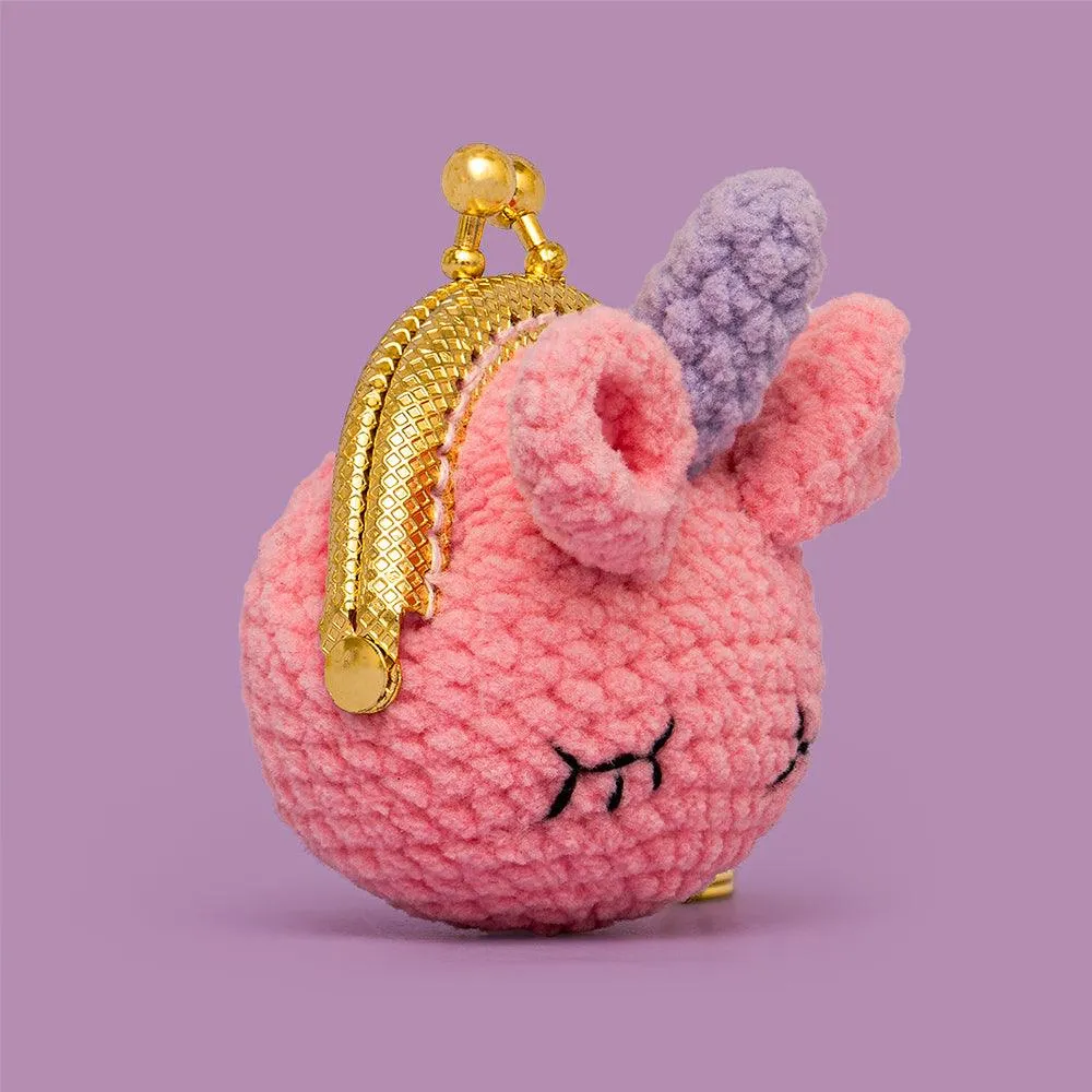 Unicorn Coin Purse Crochet Kit