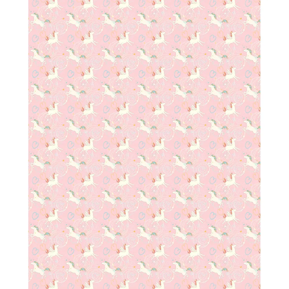 Unicorn Doodles Printed Backdrop