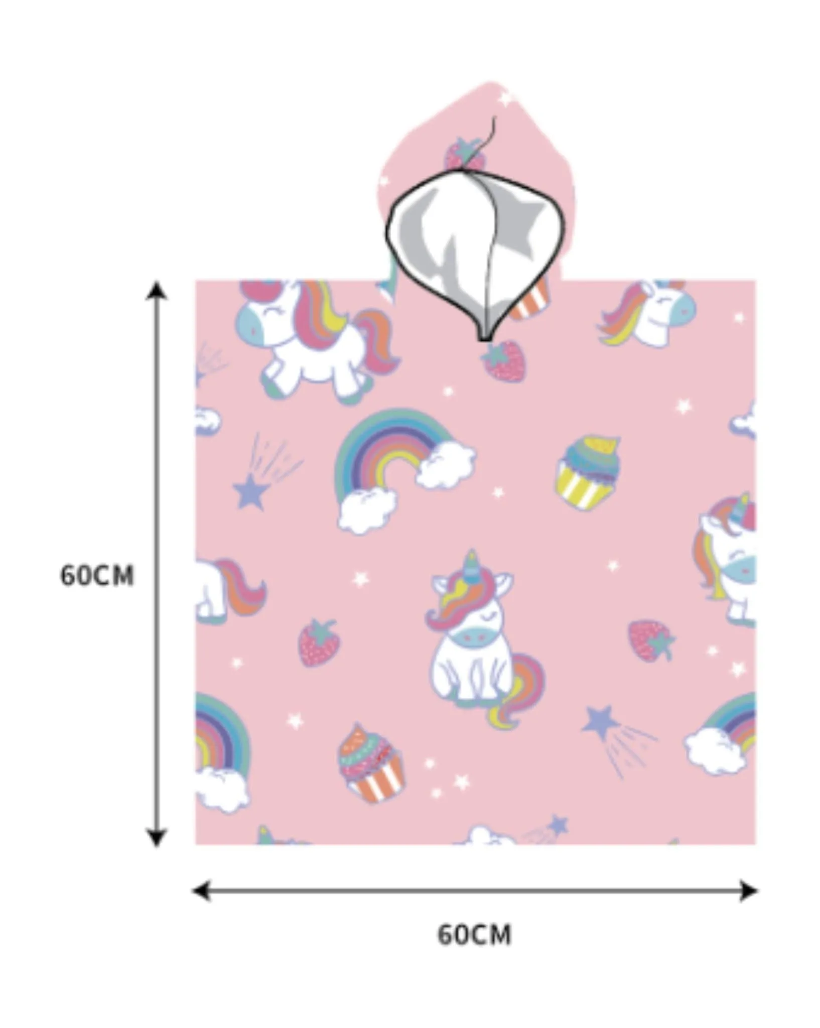 Unicorn Hooded Towel