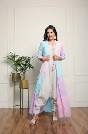 Unicorn Jacket With Dhoti Jumpsuit