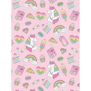 Unicorn Treats Printed Backdrop