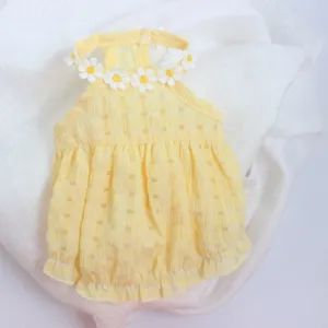 Unique Design Ruffle Dress