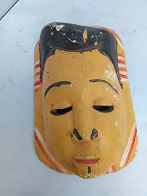 Unique Ekpo Igbo Mask From Nigeria 9x6 in