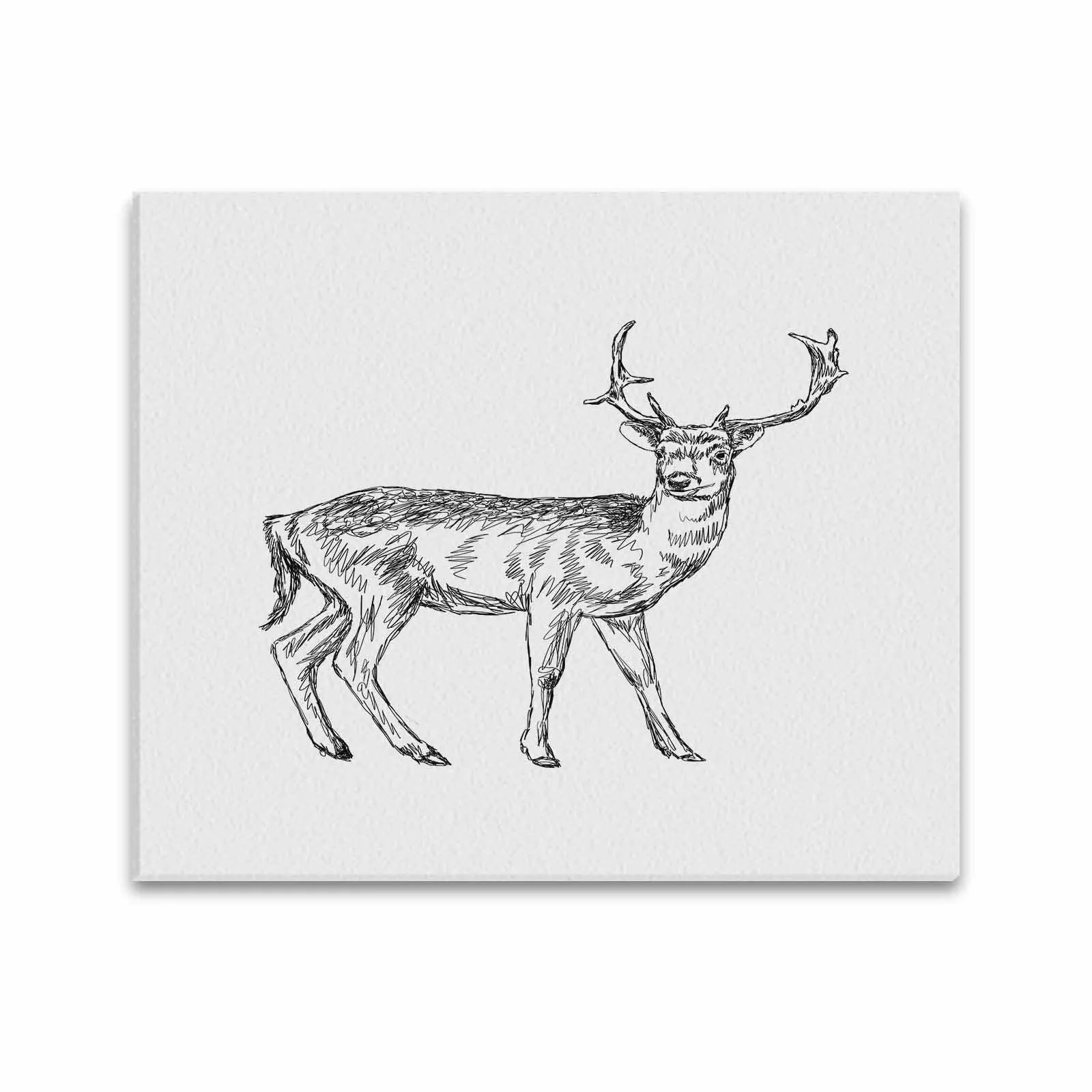 Uniquely You Wall Art / Deer  Frame Canvas Print 20"x24"