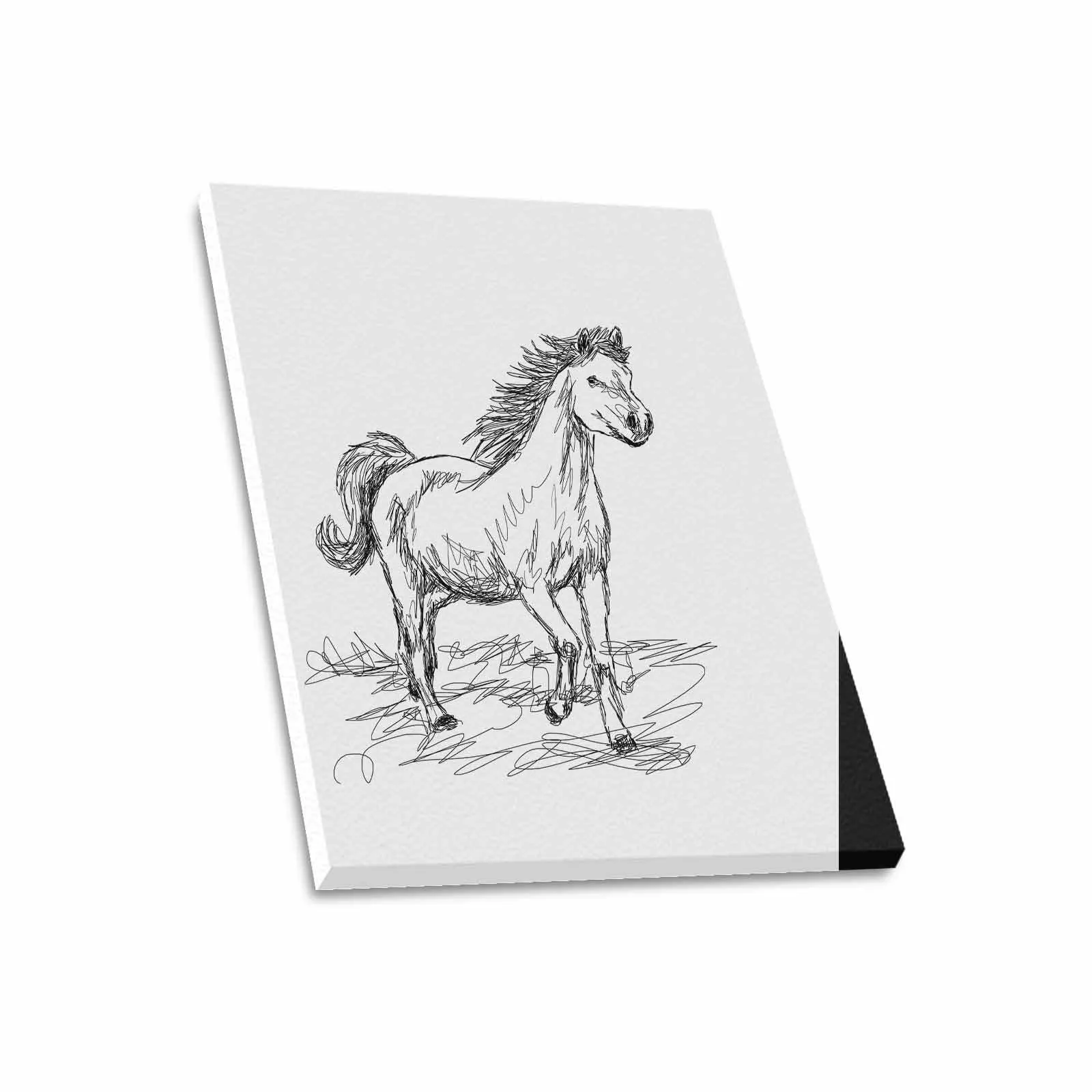 Uniquely You Wall Art / Horse  Frame Canvas Print 20"x24"