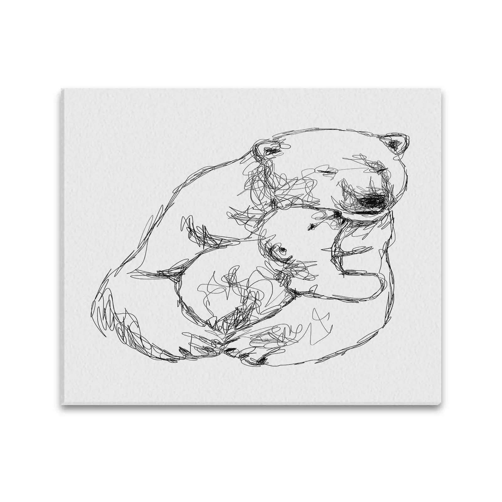 Uniquely You Wall Art / Mama Bear  Frame Canvas Print 20"x24"