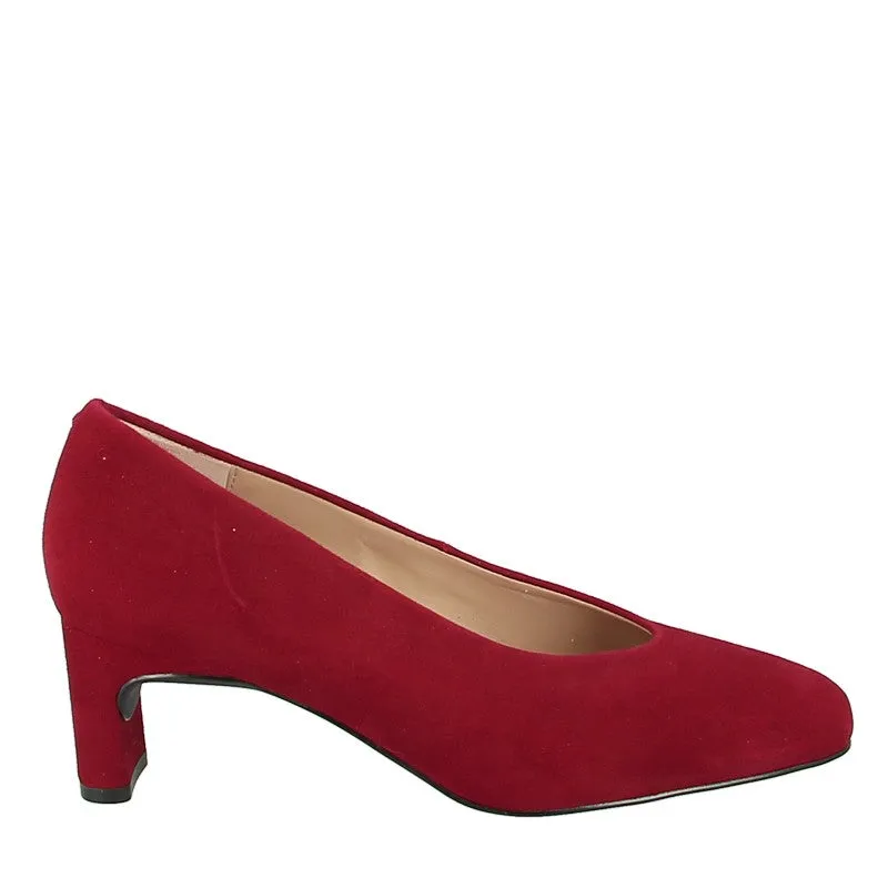 Unisa Lucoli Red Suede Pump