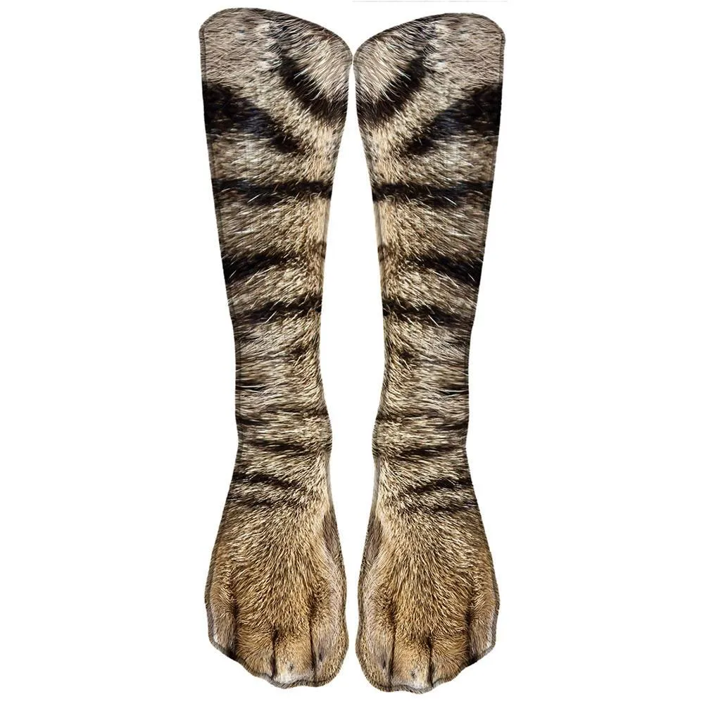 Unisex Cotton 3D Animal Print Happy Socks