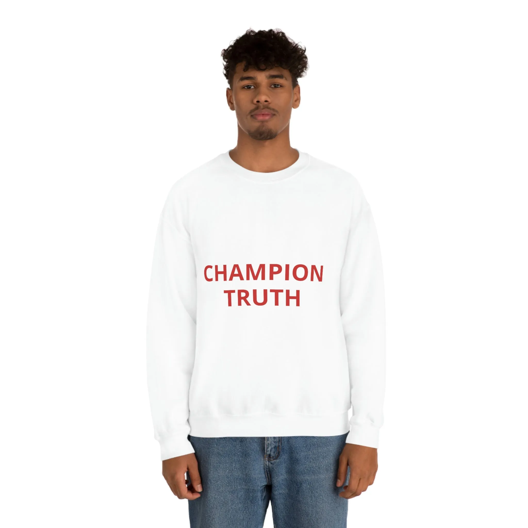 Unisex Heavy Blend™ Crewneck Sweatshirt CHAMPION OF TRUTH