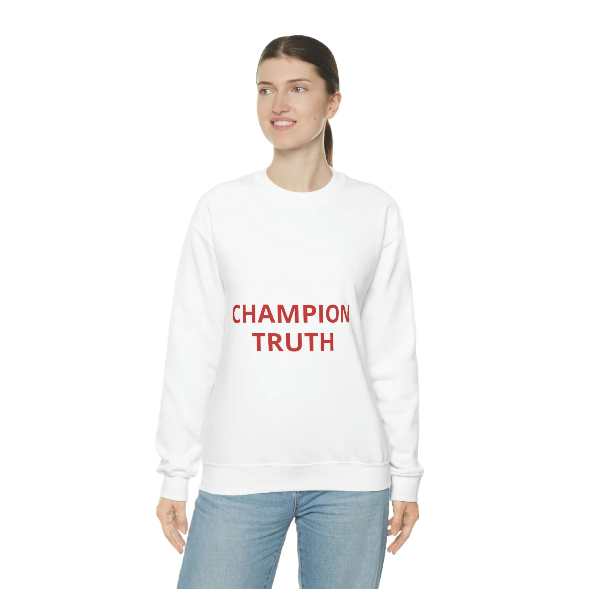 Unisex Heavy Blend™ Crewneck Sweatshirt CHAMPION OF TRUTH