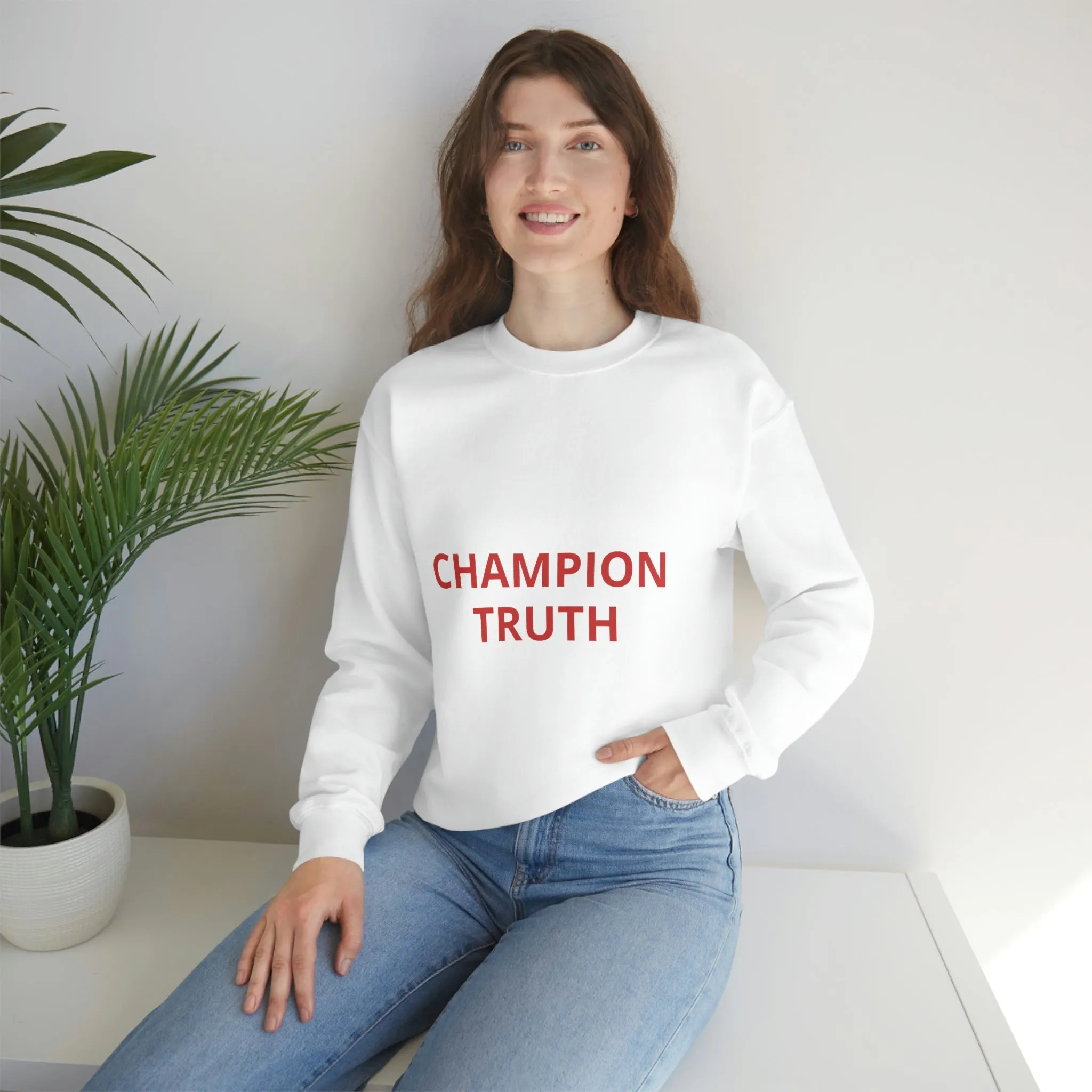 Unisex Heavy Blend™ Crewneck Sweatshirt CHAMPION OF TRUTH