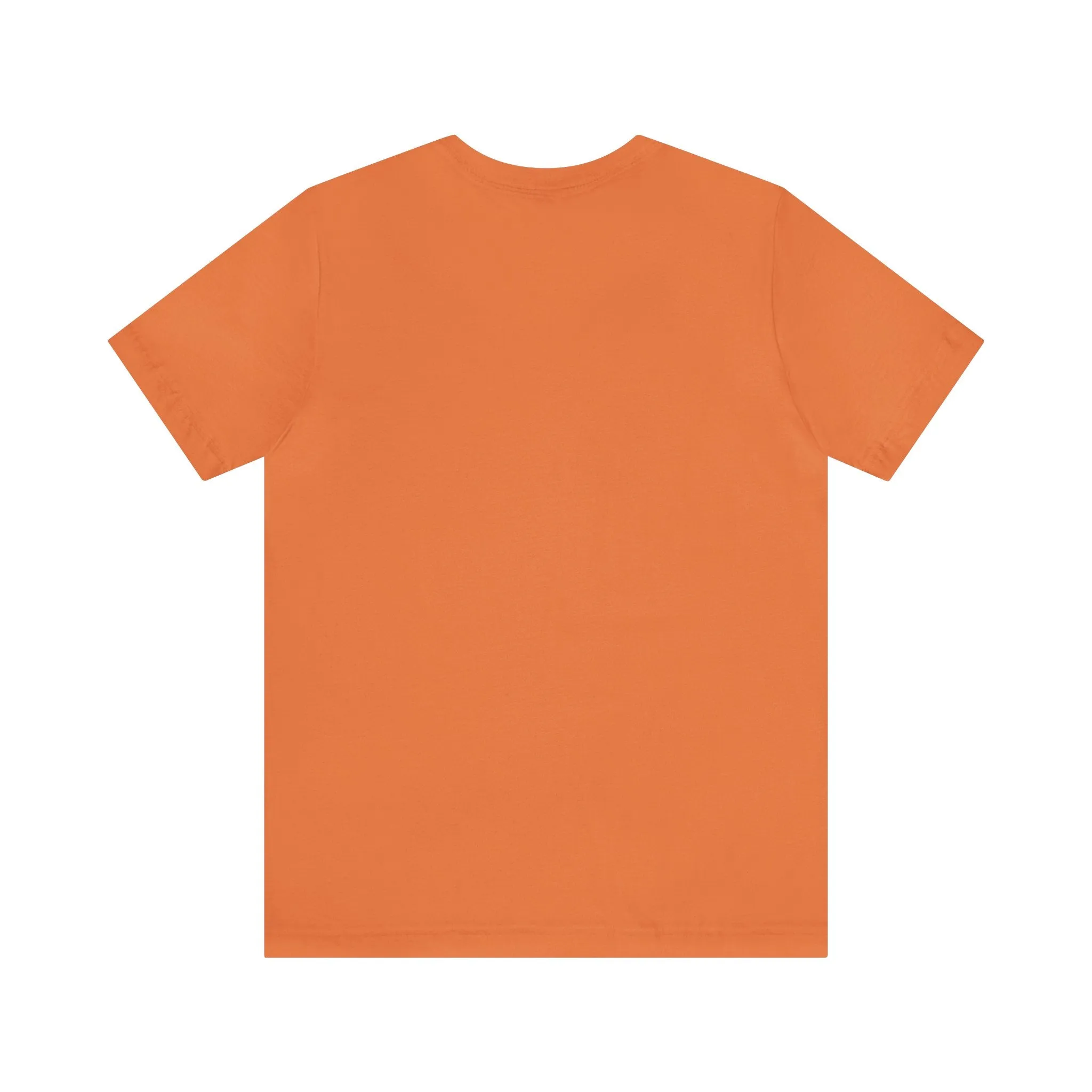 Unisex Jersey Short Sleeve Burnt Orange T Shirt