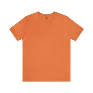 Unisex Jersey Short Sleeve Burnt Orange T Shirt