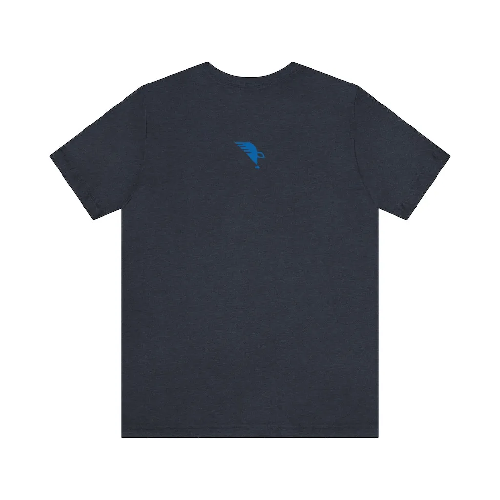 Unisex Jersey Short Sleeve Tee With Eagle Quill Alumni Logo