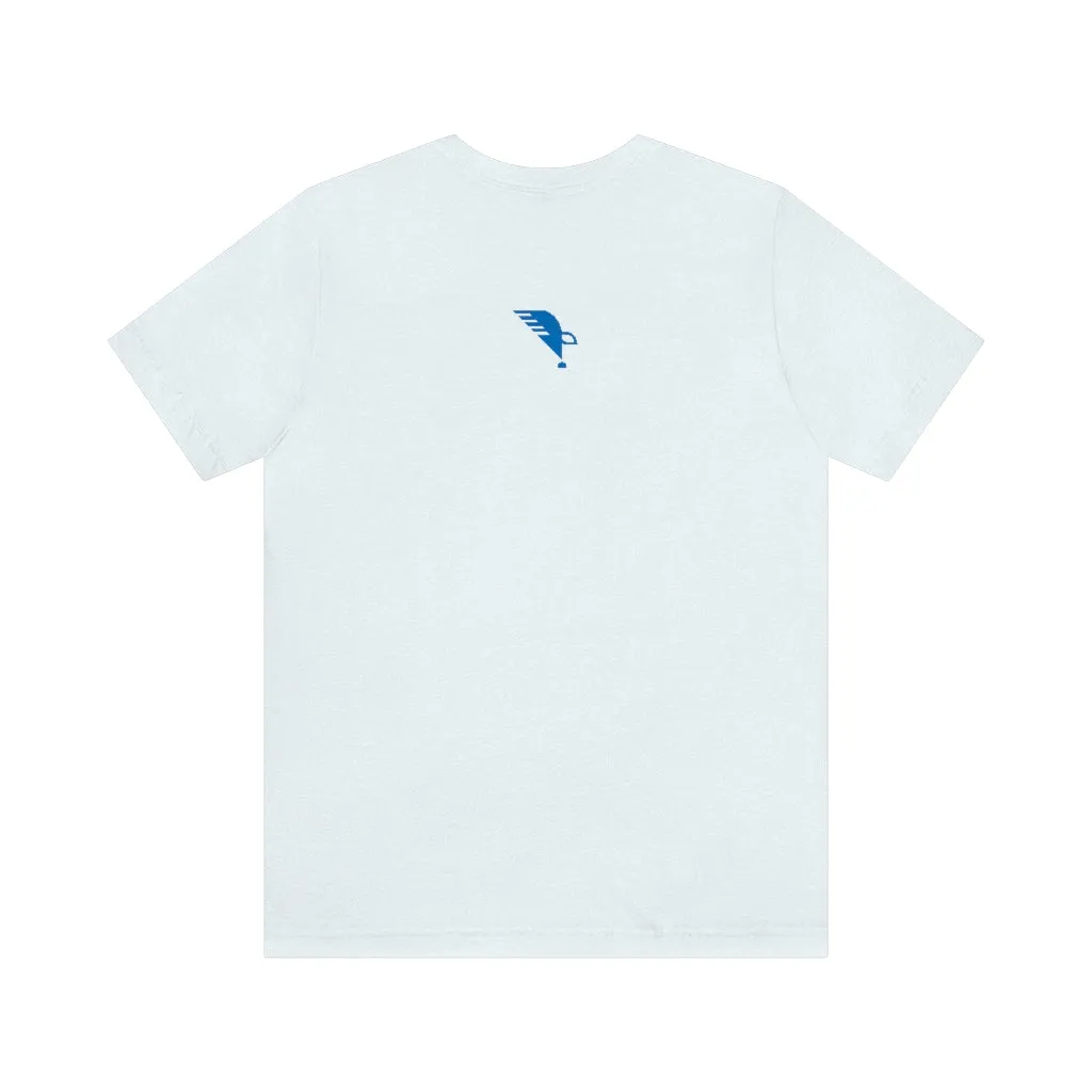 Unisex Jersey Short Sleeve Tee With Eagle Quill Alumni Logo