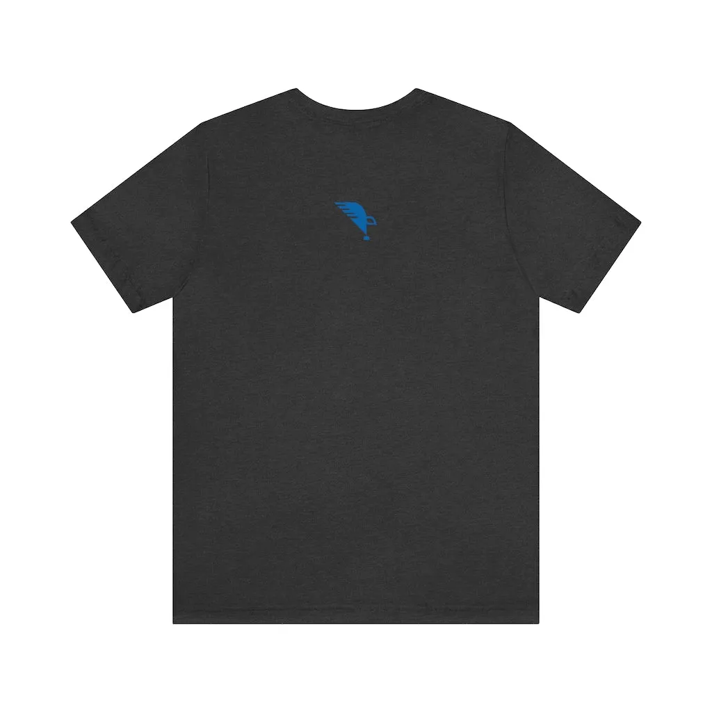 Unisex Jersey Short Sleeve Tee With Eagle Quill Alumni Logo