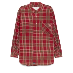 Unisex Plaid Woven Shirt