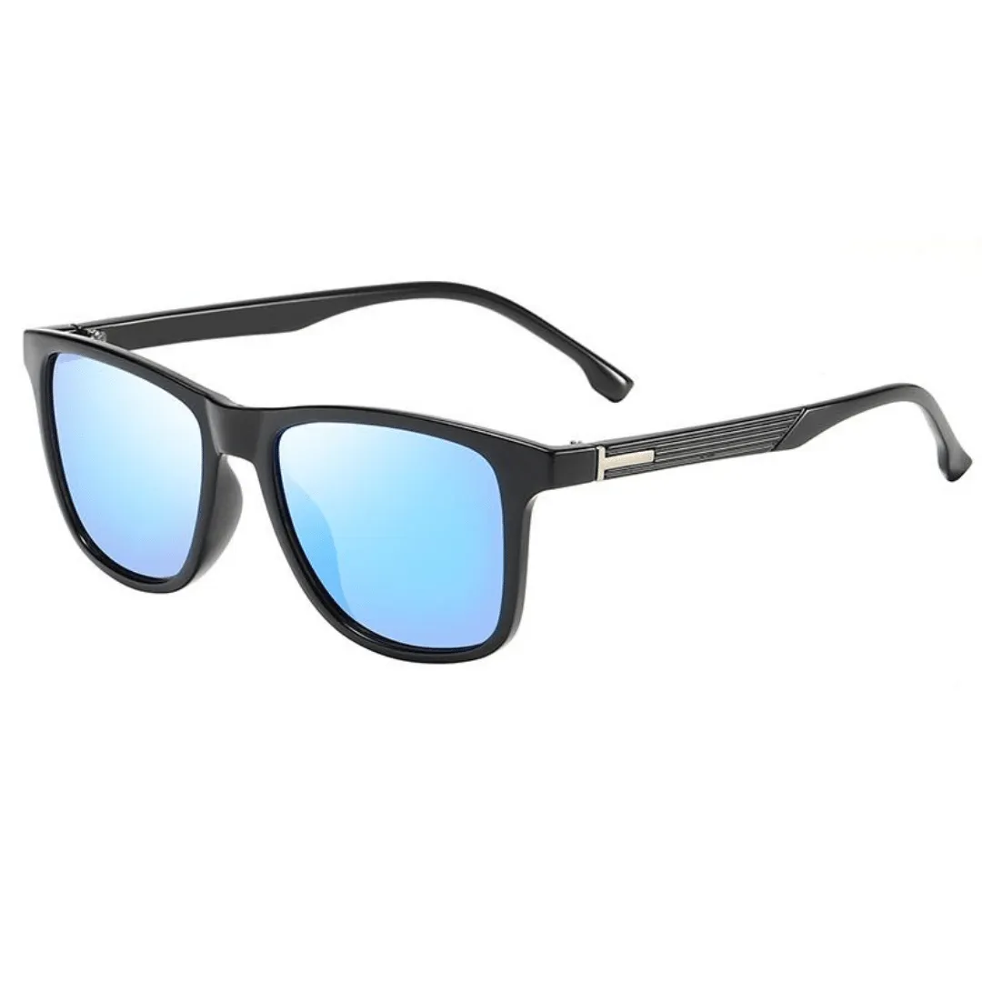 Unisex Polarized Retro Square Sunglasses Magnus