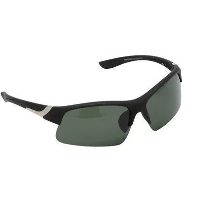 Unisex Polarized Sports Sunglasses Pitch Black