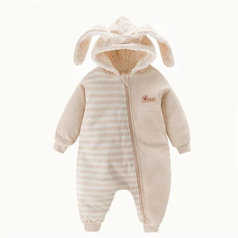 Unisex Rabbit Themed Winter Jumpsuit