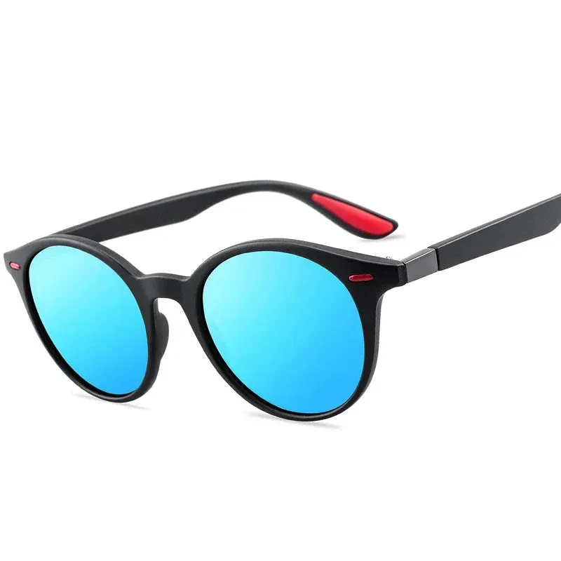 Unisex Retro Rivet Polarized Sunglasses Fashion