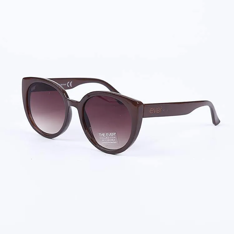 Unisex Round Acetate Ombre Sunglasses