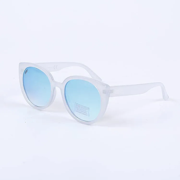 Unisex Round Acetate Ombre Sunglasses