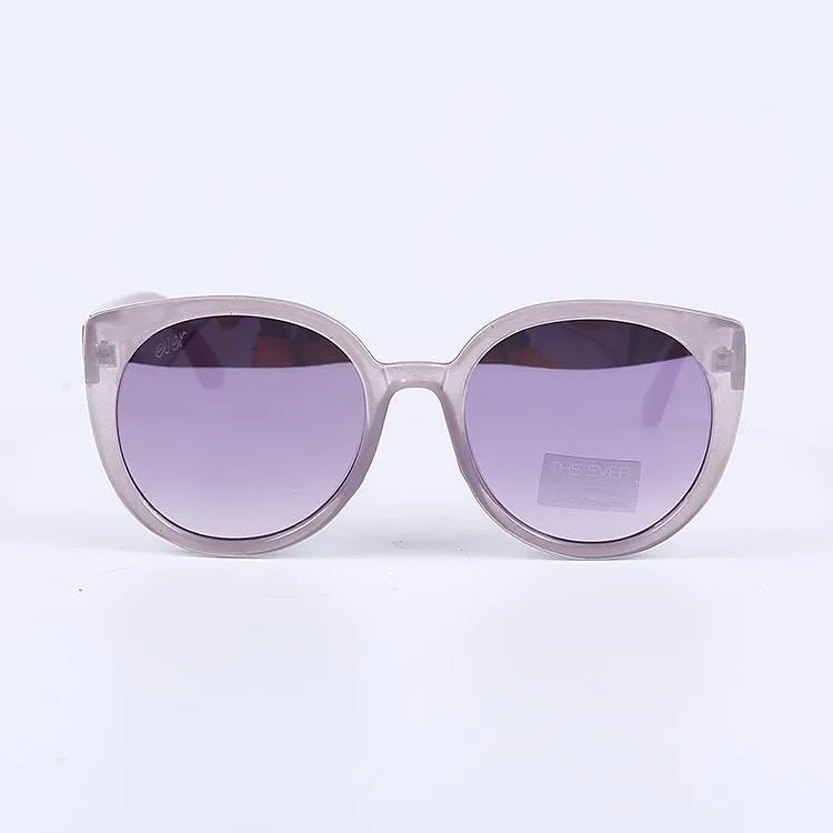 Unisex Round Acetate Ombre Sunglasses