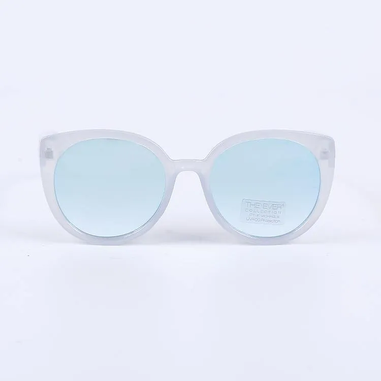 Unisex Round Acetate Ombre Sunglasses