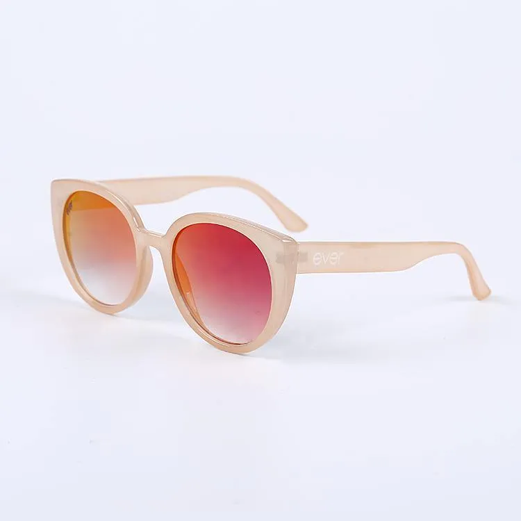 Unisex Round Acetate Ombre Sunglasses