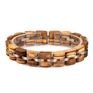 Unisex Unique Elegant Wooden Bracelet Bangles