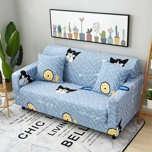 Universal Modern Colorful Cute Loveseat Sofa Covers